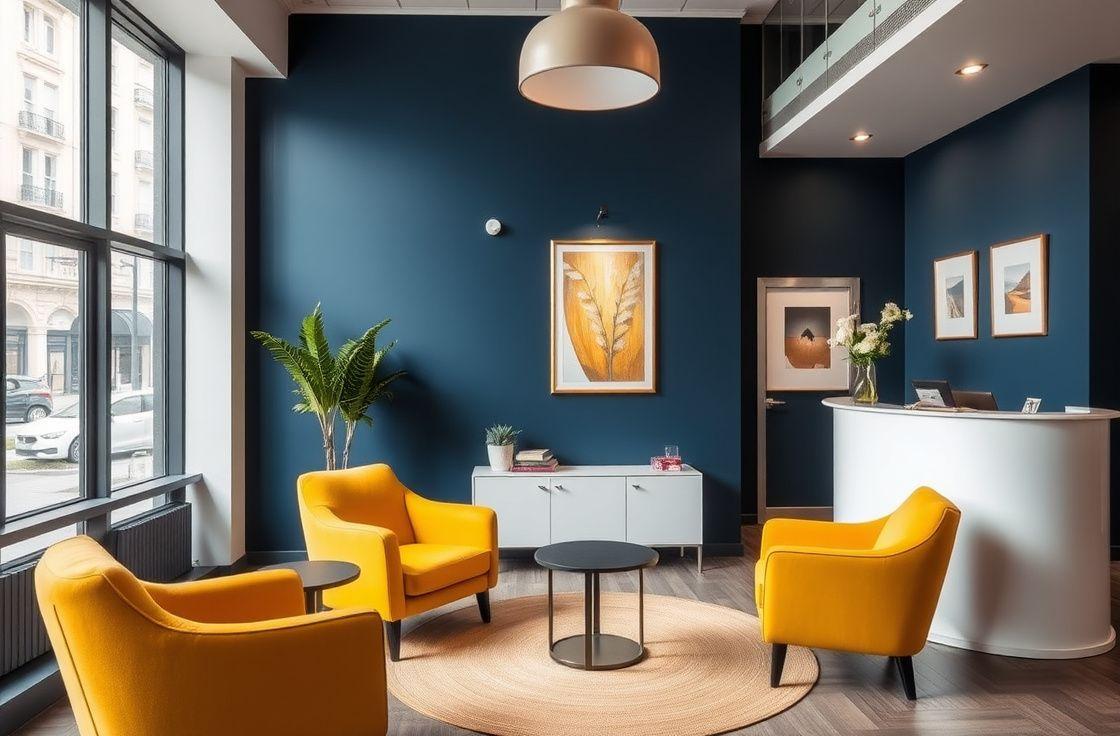 Reception lounge of Lexington Language Hub in Kuala Lumpur